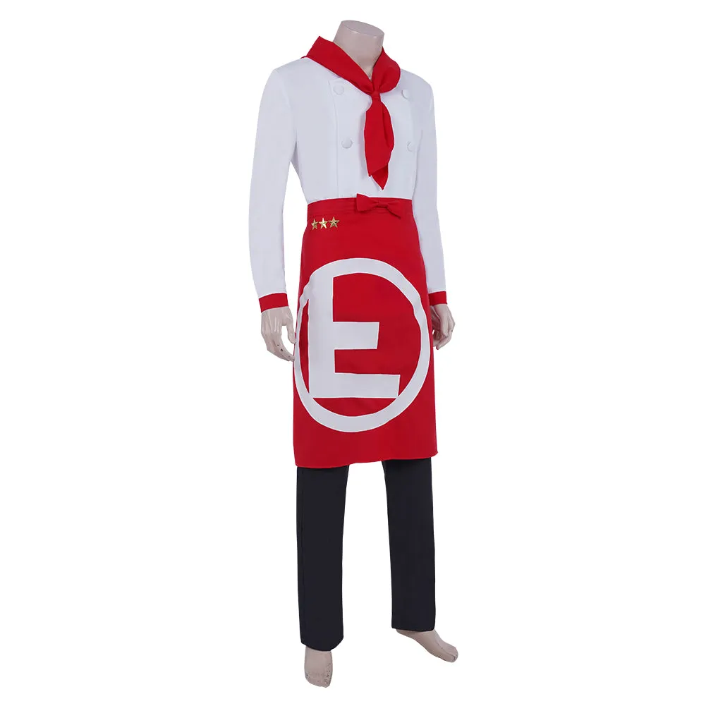 Super Danganrondo 2 Halloween Carnival Outfit Hanamura Teruki Cosplay Costume Top Pants Suit