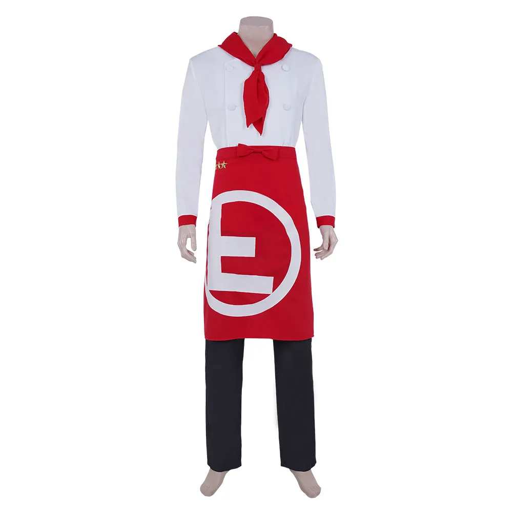 Super Danganrondo 2 Halloween Carnival Outfit Hanamura Teruki Cosplay Costume Top Pants Suit