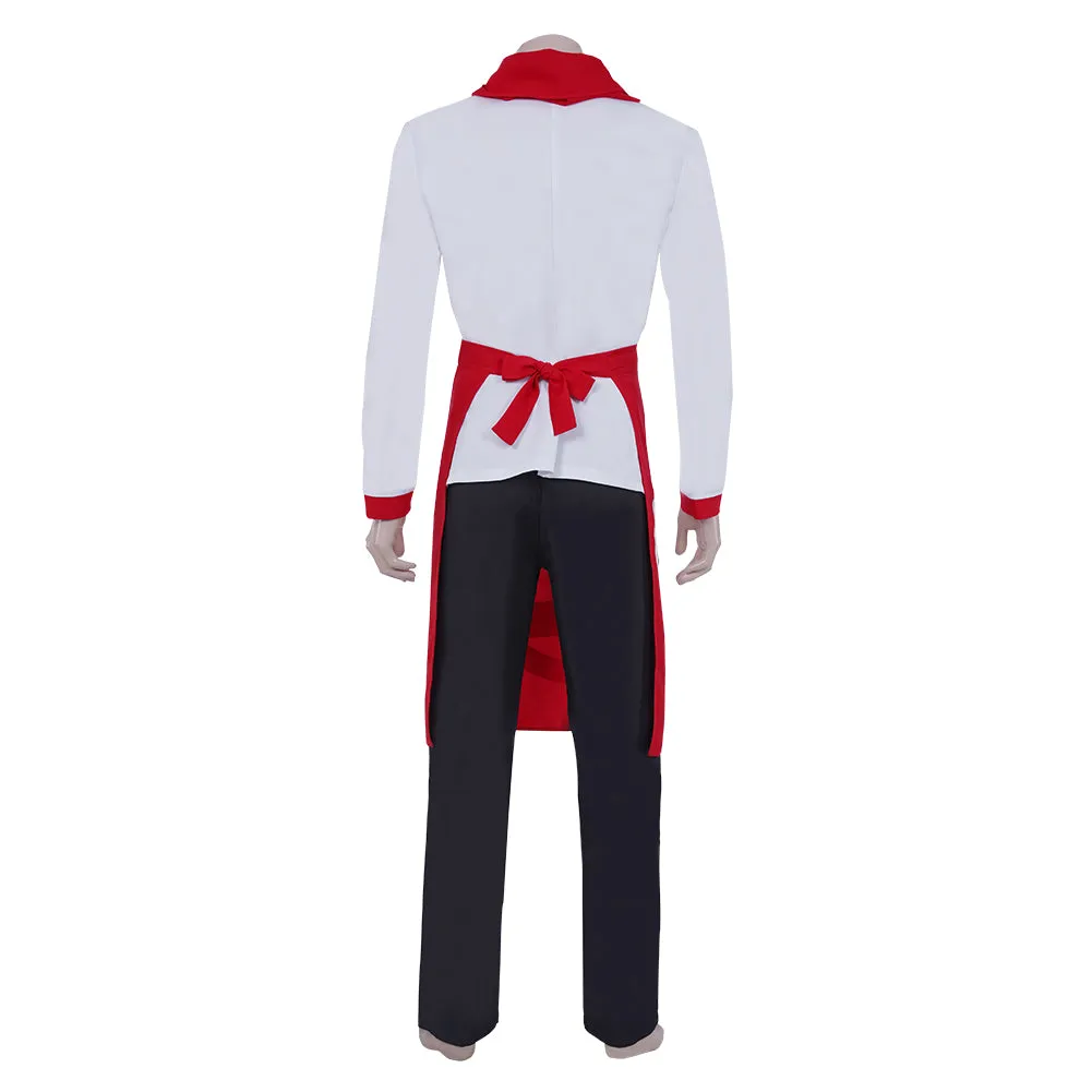 Super Danganrondo 2 Halloween Carnival Outfit Hanamura Teruki Cosplay Costume Top Pants Suit