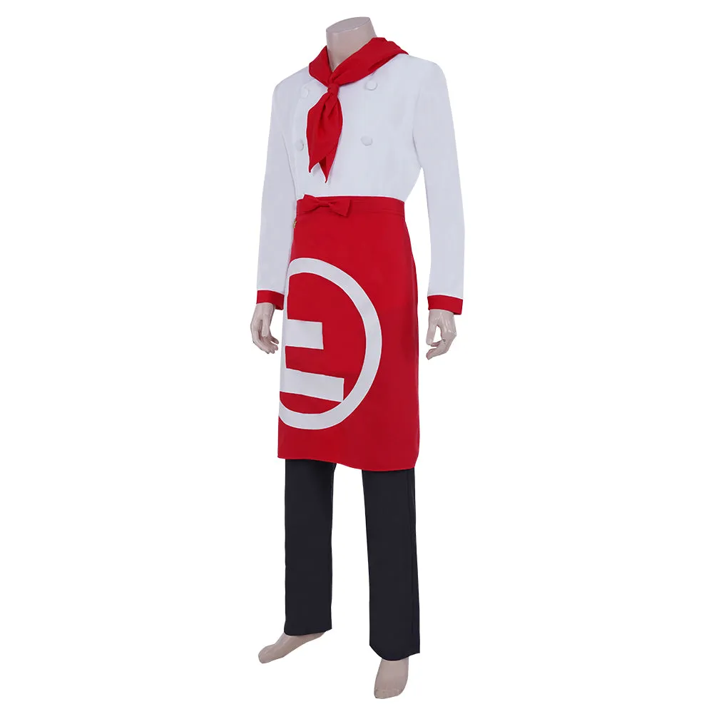 Super Danganrondo 2 Halloween Carnival Outfit Hanamura Teruki Cosplay Costume Top Pants Suit