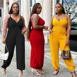 Suspender oversized jumpsuit AY2813