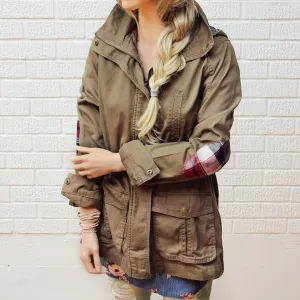 Sweet Plaid Parka