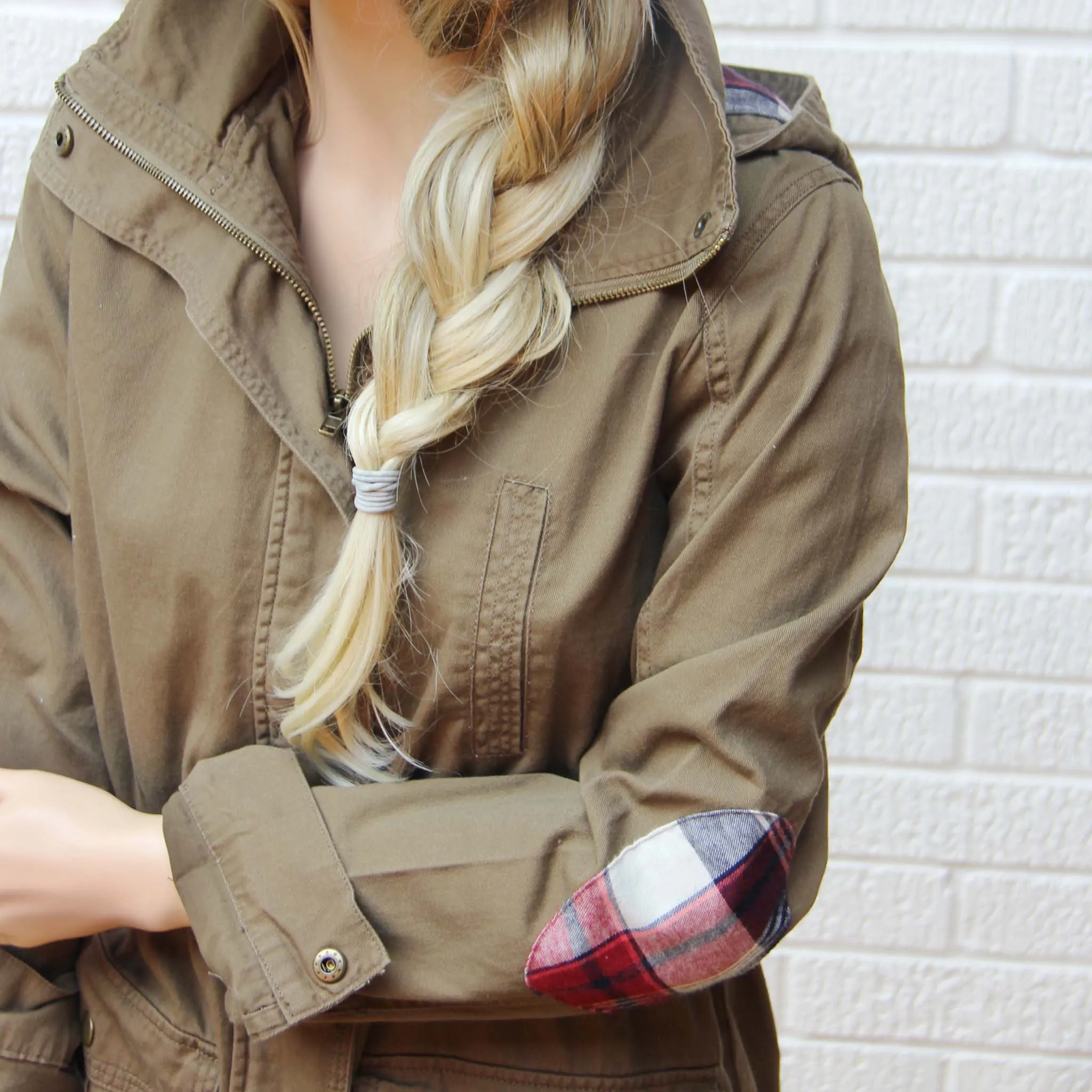 Sweet Plaid Parka