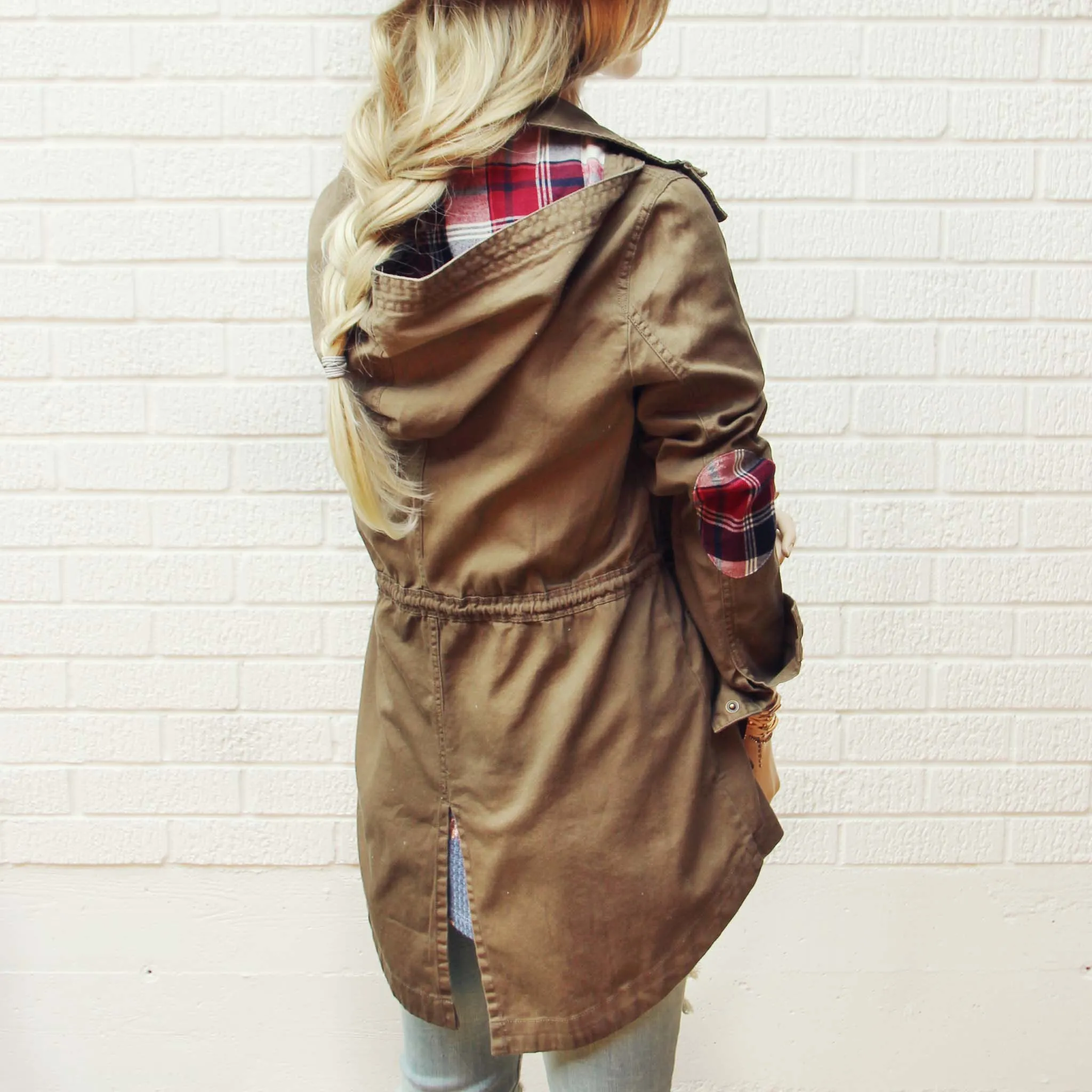 Sweet Plaid Parka