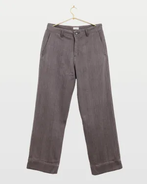 Tamal Pant Cotton Twill in Stone