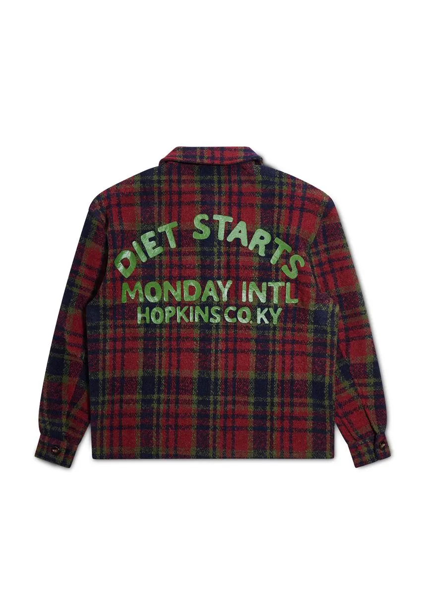 Tank Flannel - Red & Green