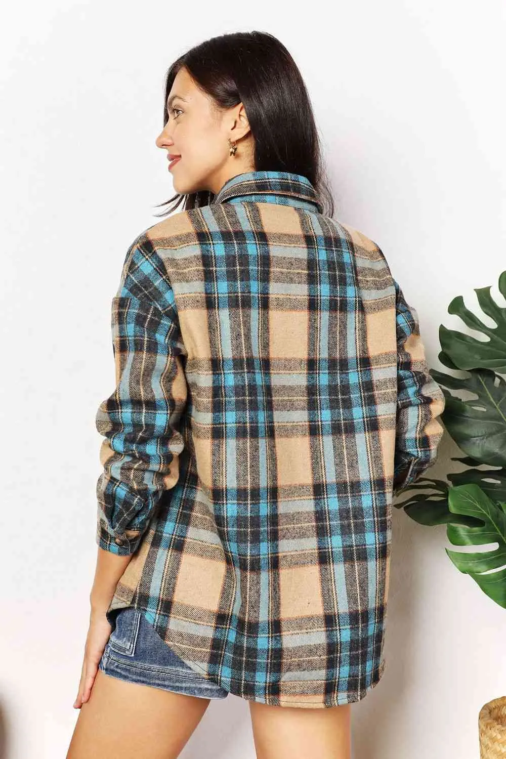 Tartan Twist Two-Tone Shacket
