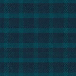 Teal Porto Flannel-Heavy Twill Plaid -- Robert Kaufman
