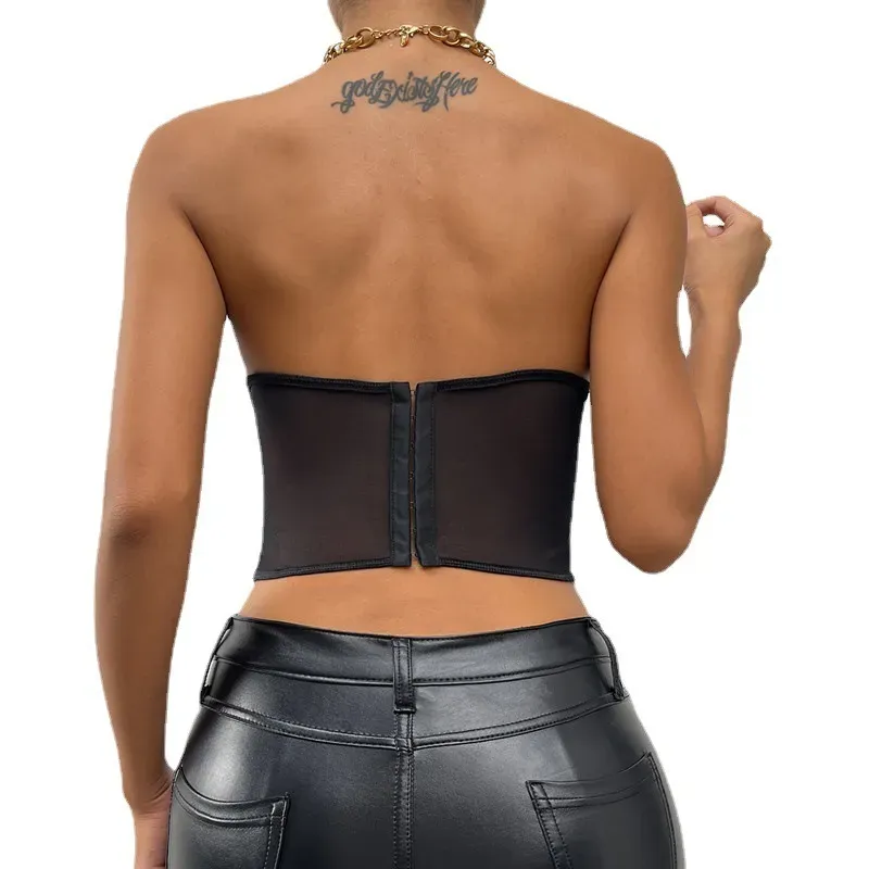 Temptation Tease Lace Bustier Top