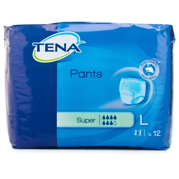 Tena Pants Super Large (12 Pants)