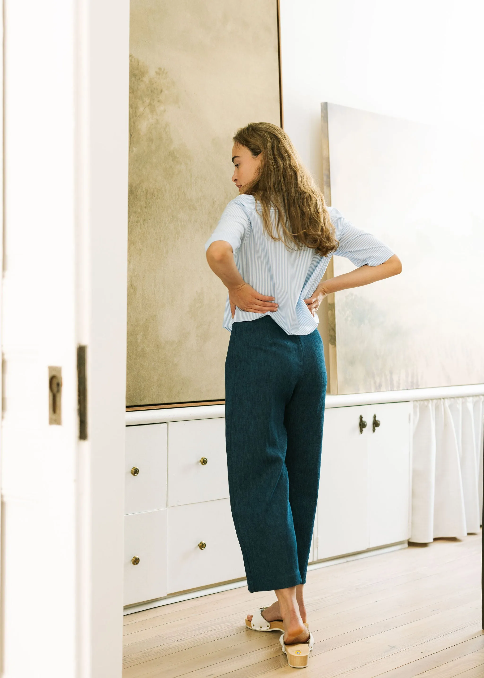 The Ali Pant in Indigo