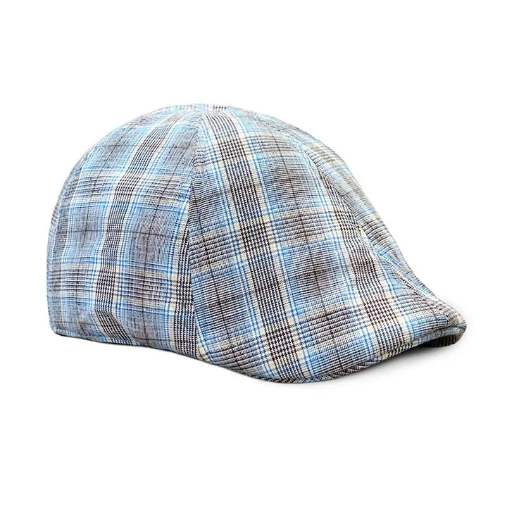 The Back Deck Boston Scally Cap - Plaid