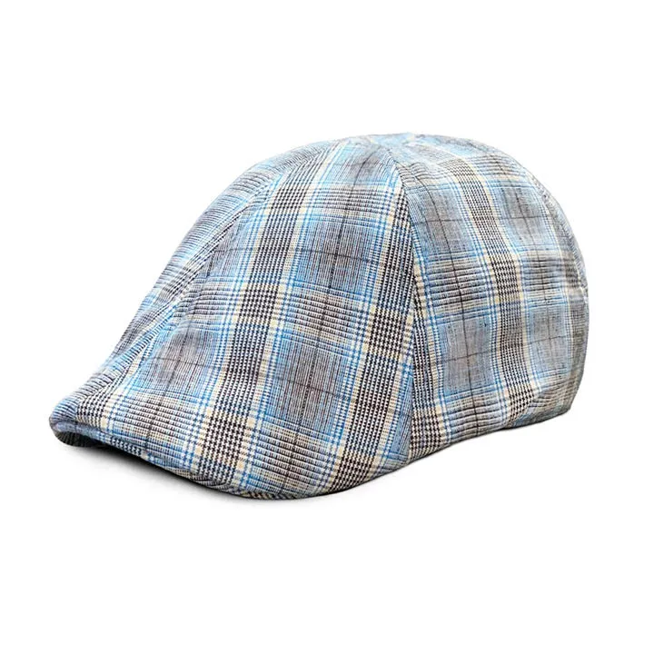 The Back Deck Boston Scally Cap - Plaid