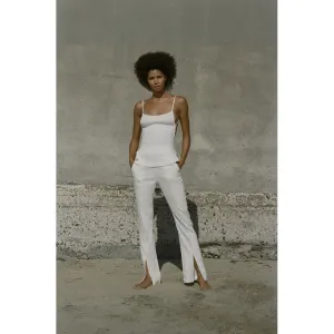 THE FRONT SLIT PANTS