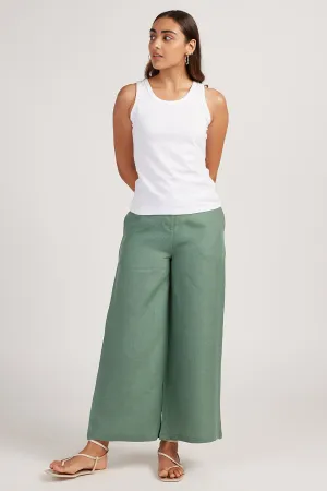 The Linen Wide Leg Pants