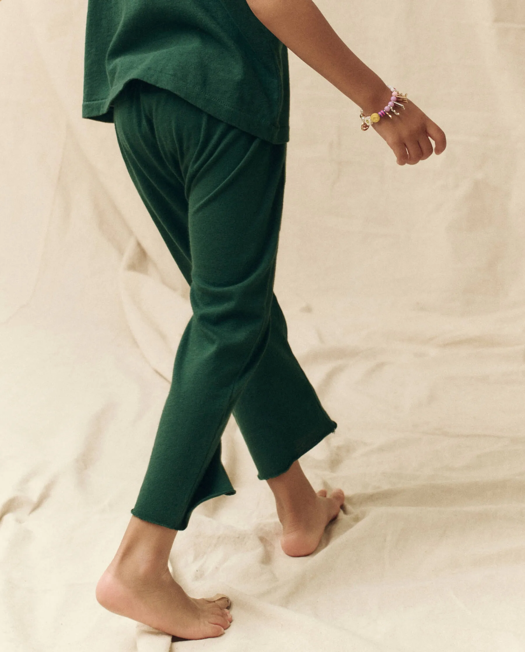 The Little Jersey Crop. Solid -- Green Grove