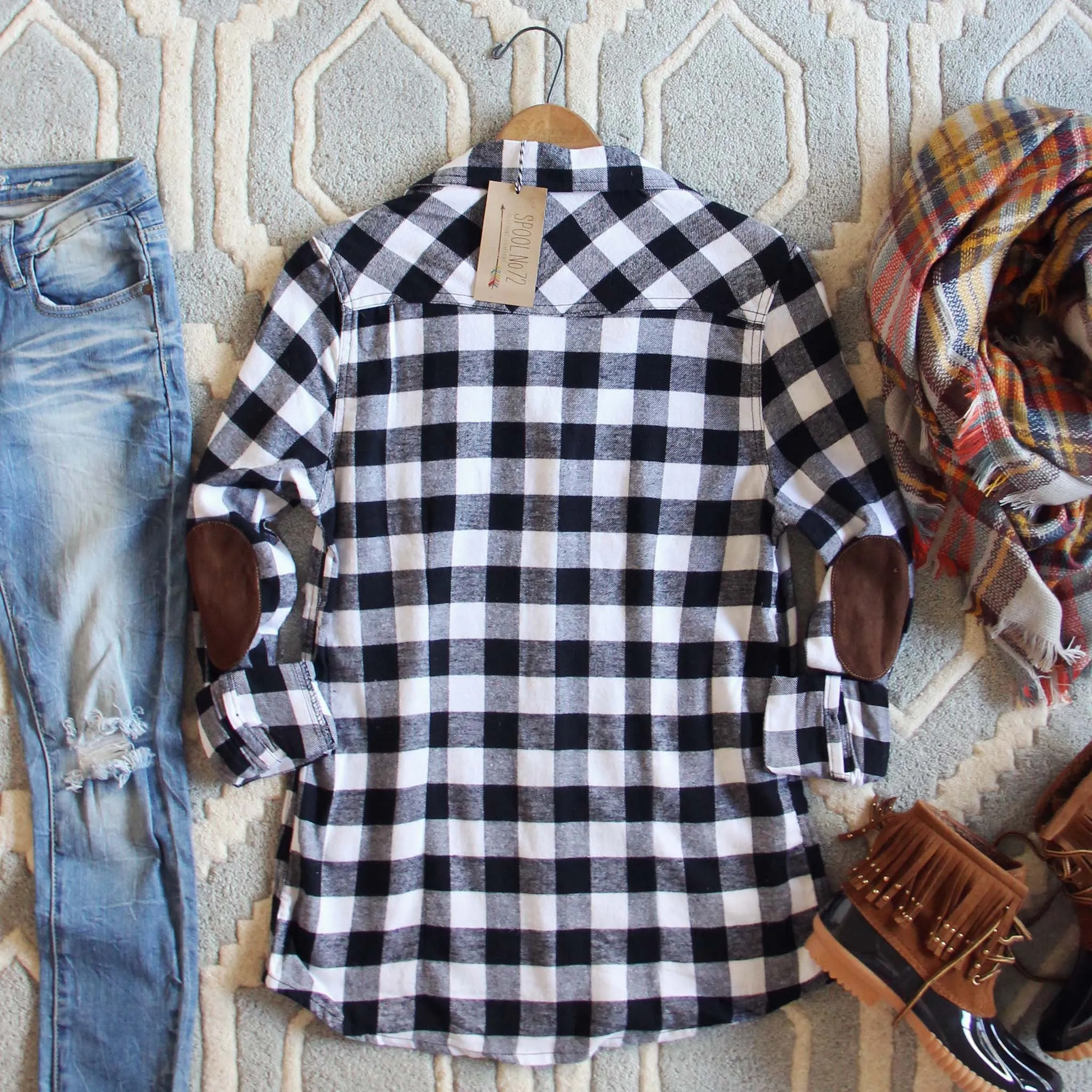 The Patches & Plaid Flannel