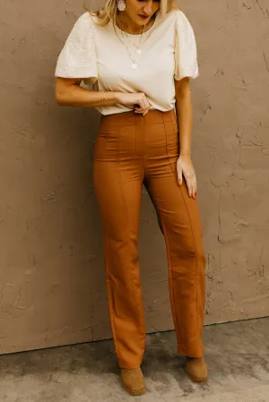 The Piper Wide Leg Trouser Pants  - FINAL SALE