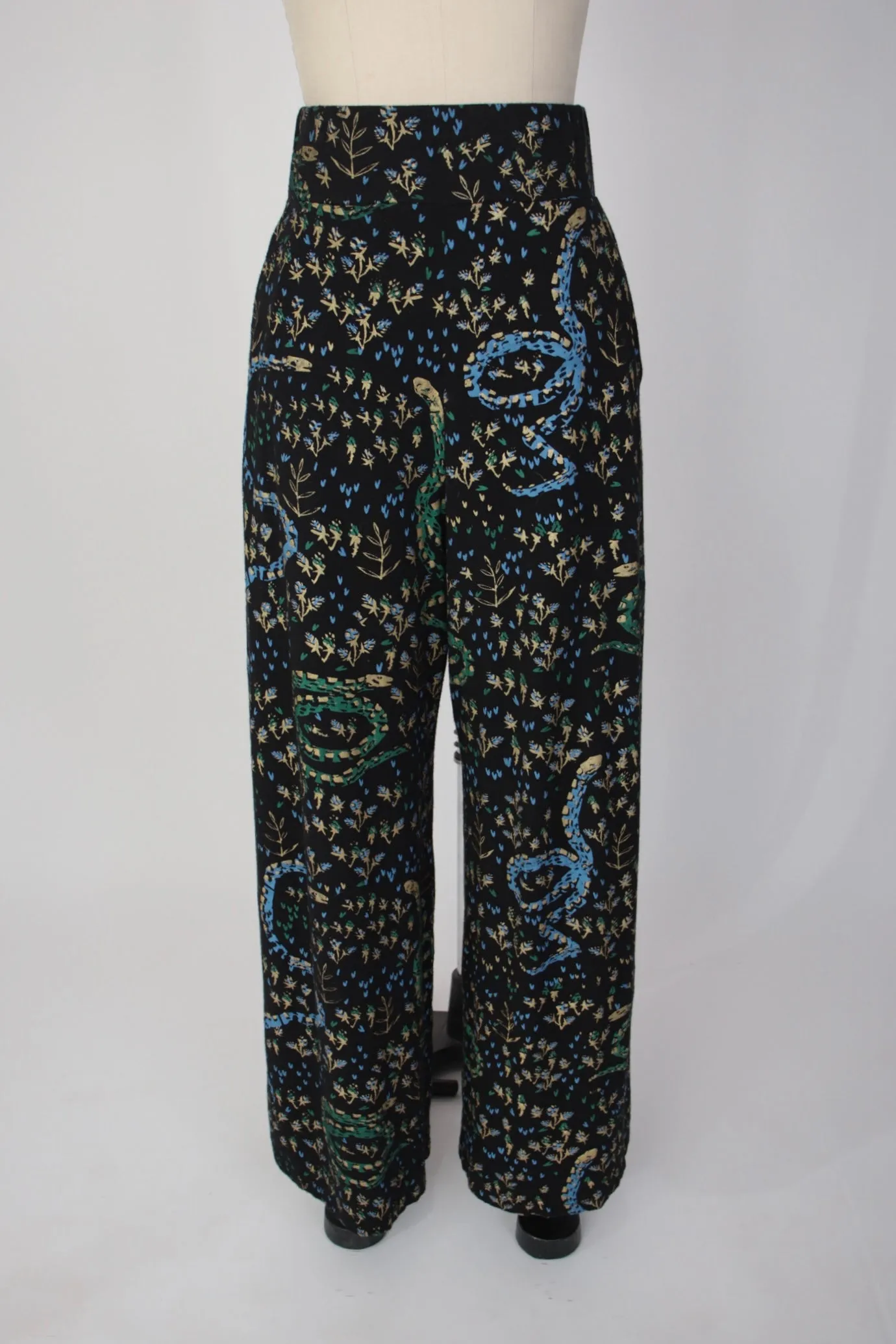 Thief & Bandit Hand Printed Snakes Pant Set