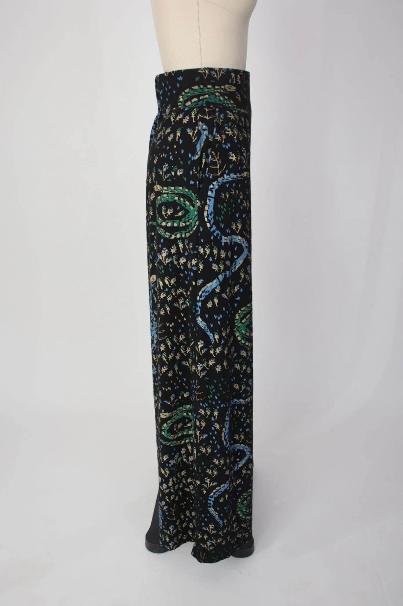 Thief & Bandit Hand Printed Snakes Pant Set