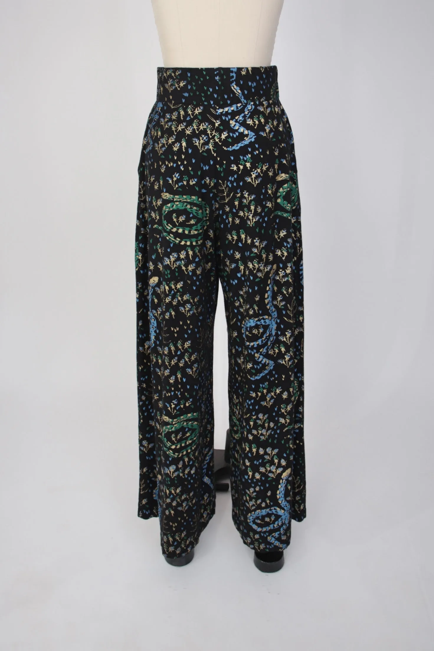 Thief & Bandit Hand Printed Snakes Pant Set