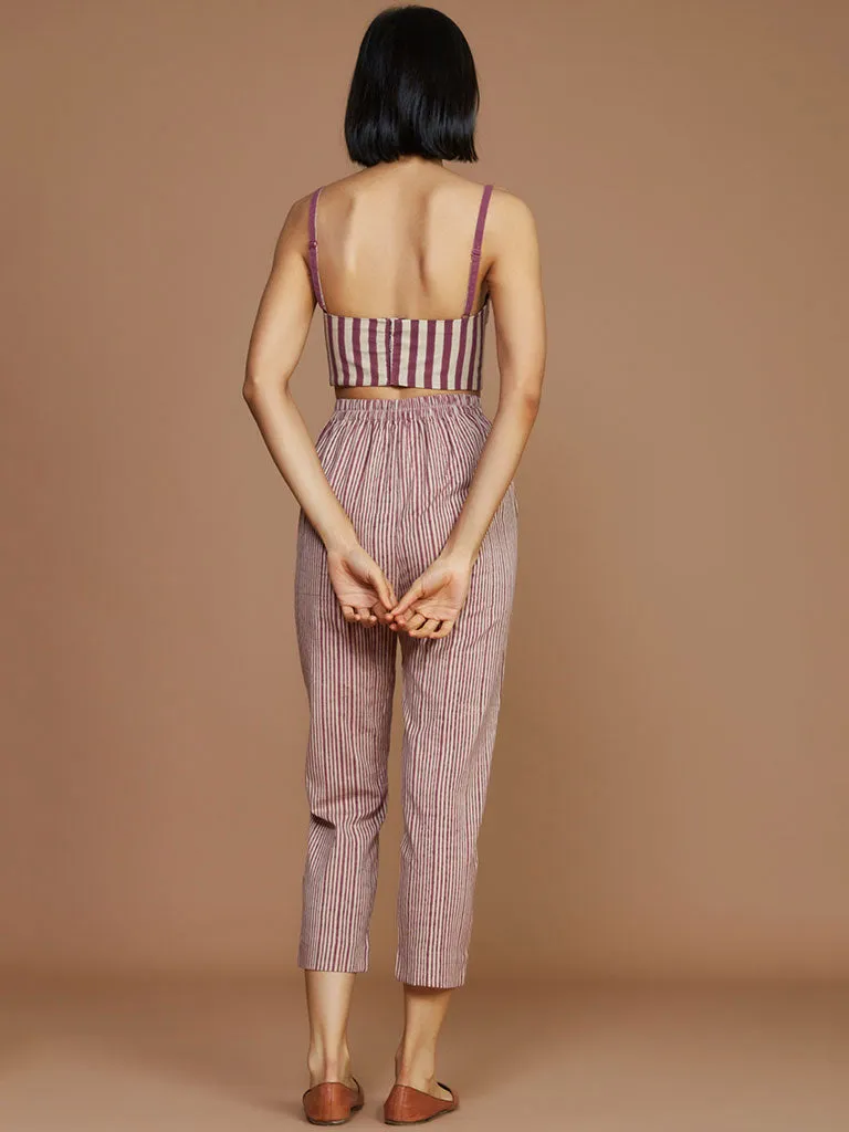 Thin Striped Pants