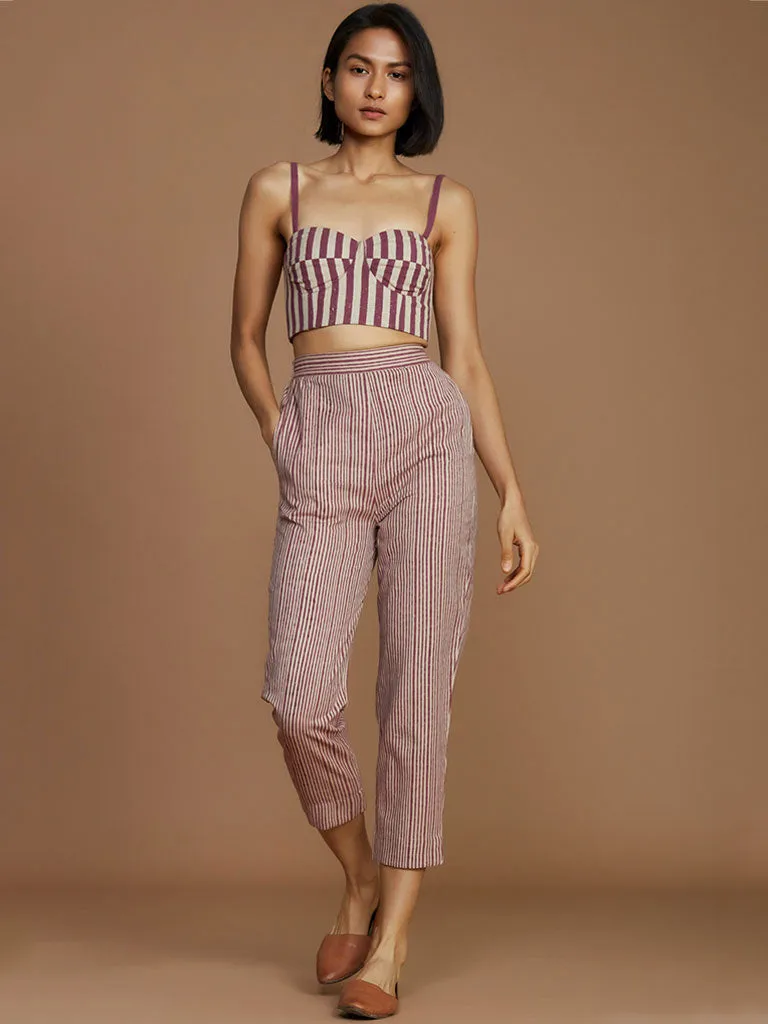 Thin Striped Pants