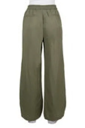 Thomas Cook Womens Isabel Linen Pant - Khaki