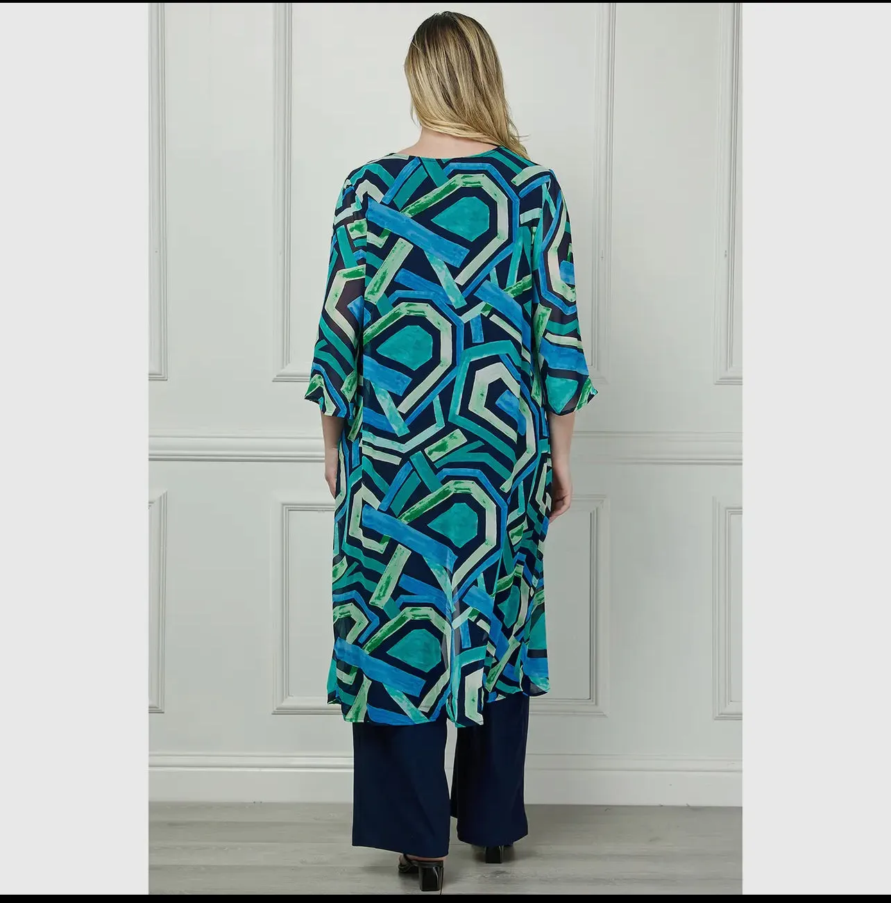 Three Piece Curvy Pantsuit