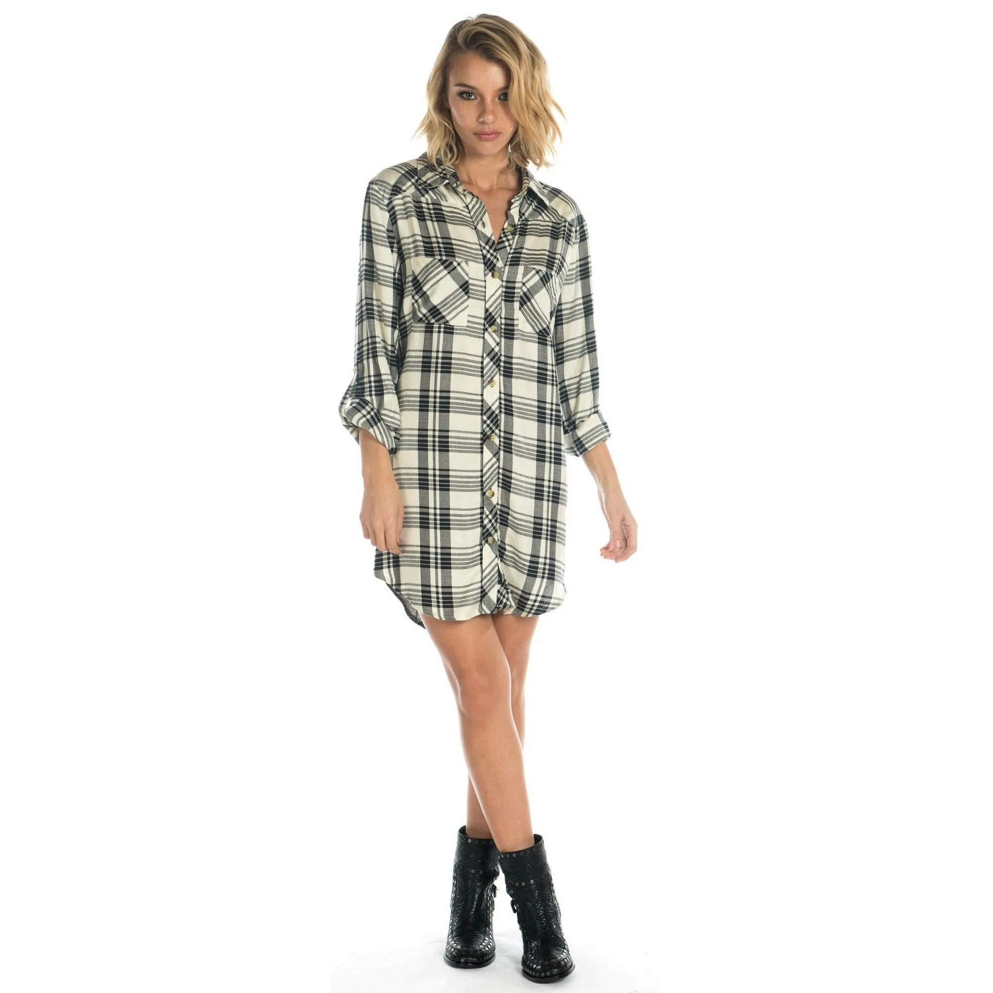 Tina Cream Dress Plus Size