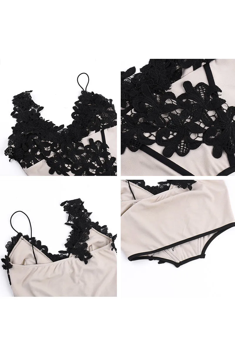 TK0722 Lace Corset Top