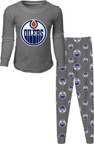 Toddler Long Sleeve T-Shirt & Pant Set- Edmonton Oilers
