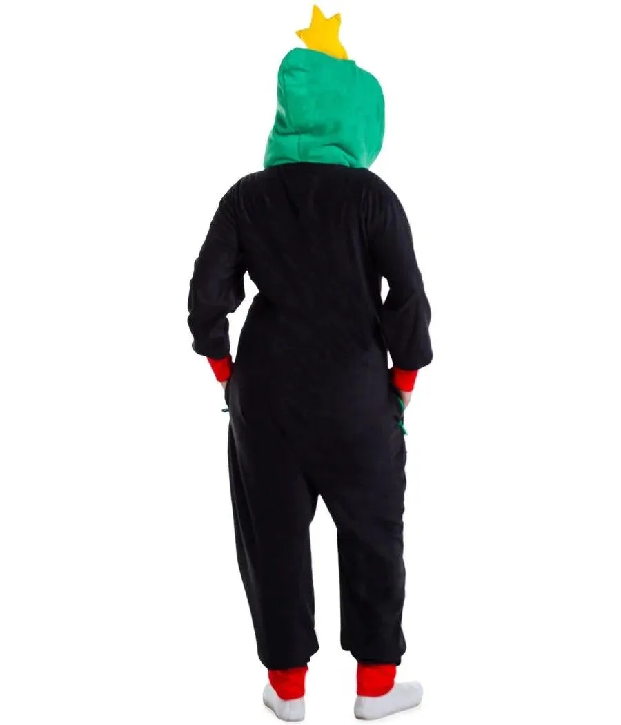Tree Toss Game Plus Size Jumpsuit