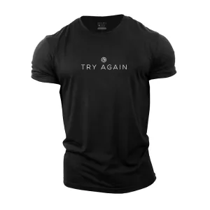 Try Again Cotton T-Shirt