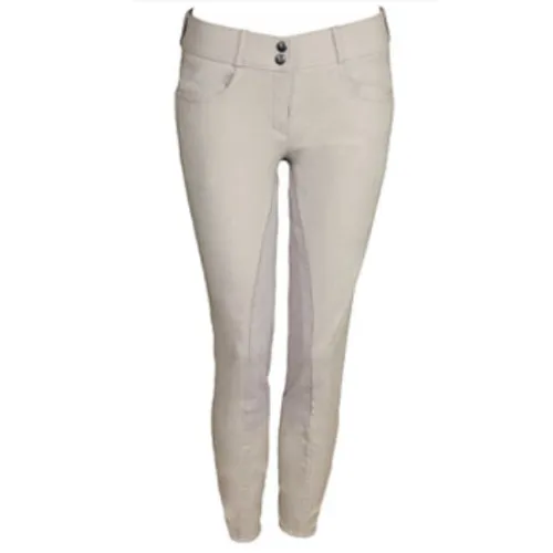 Tuscany 304 Ladies Full Seat Beige Breeches - LONG