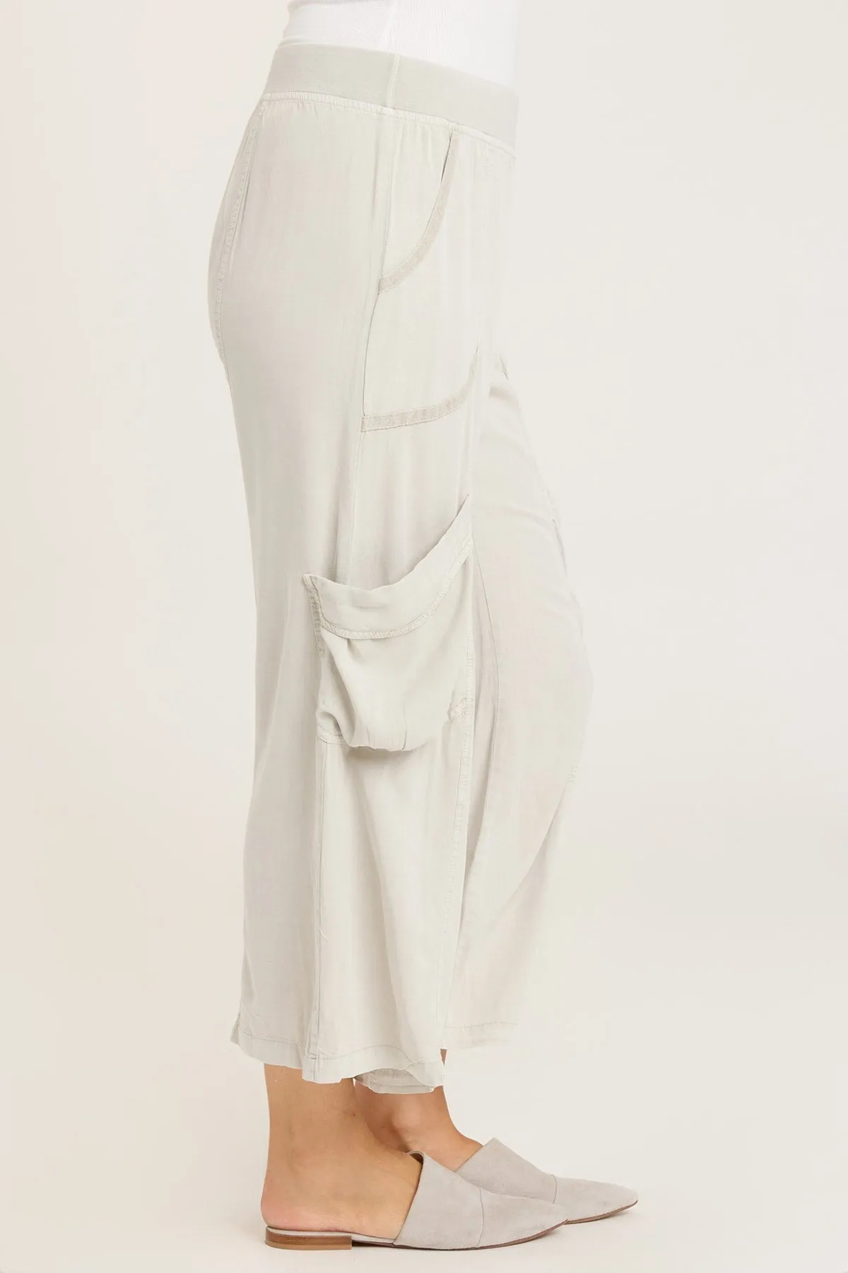 Twill Faulkner Crop