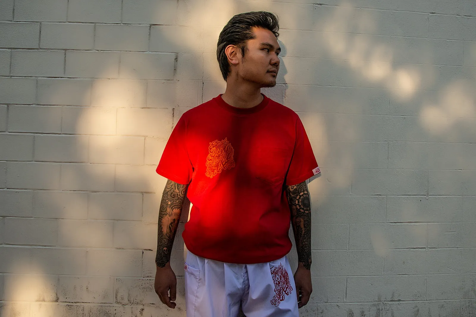 [UNISEX] GUY LE TATOOER X LOCO MOSQUITO DRAGON T-SHIRT SET