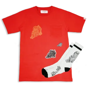 [UNISEX] GUY LE TATOOER X LOCO MOSQUITO DRAGON T-SHIRT SET