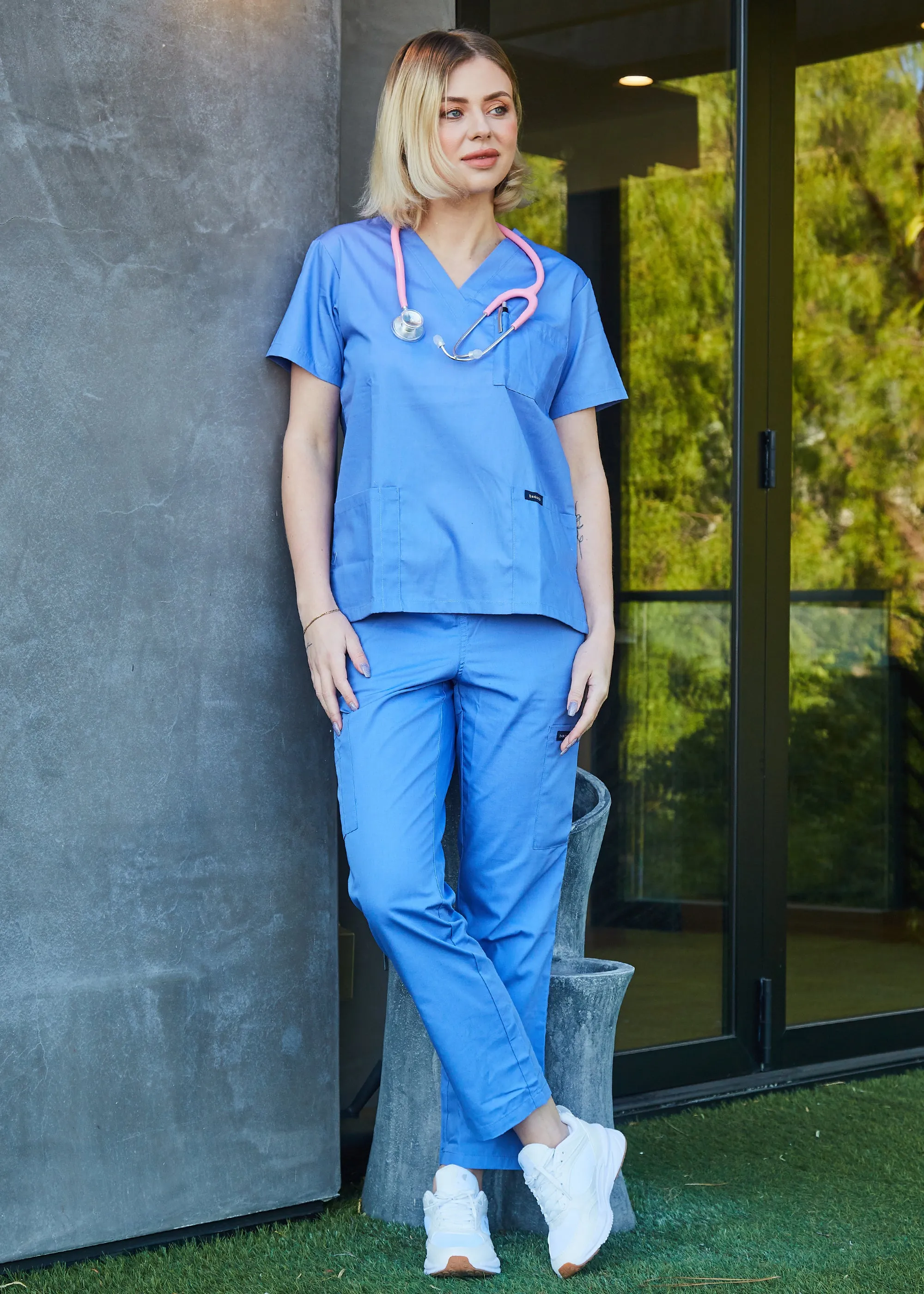 Unisex Medical Scrub Sets Cotton Blended (KV10005000)