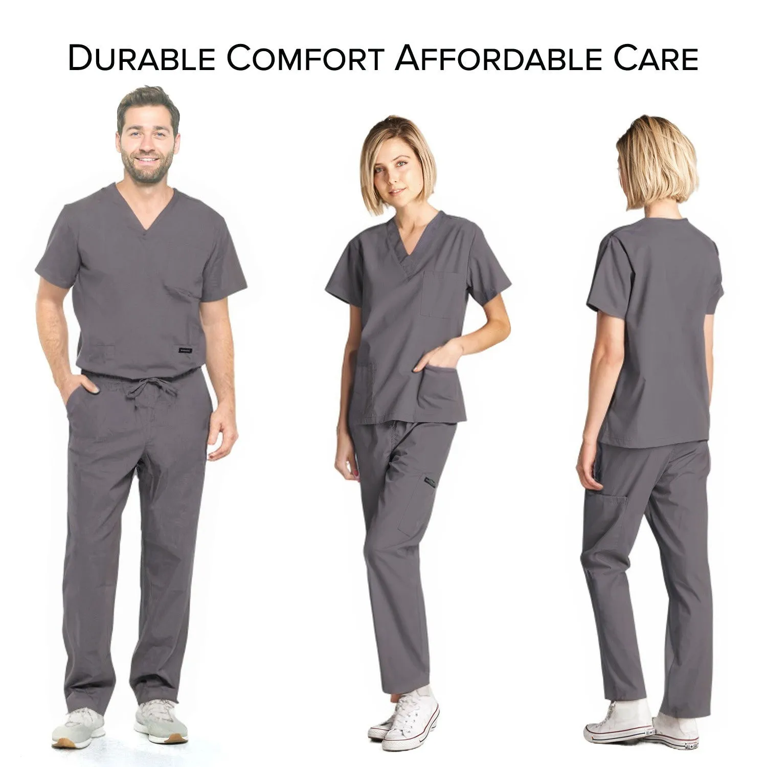 Unisex Medical Scrub Sets Cotton Blended (KV10005000)