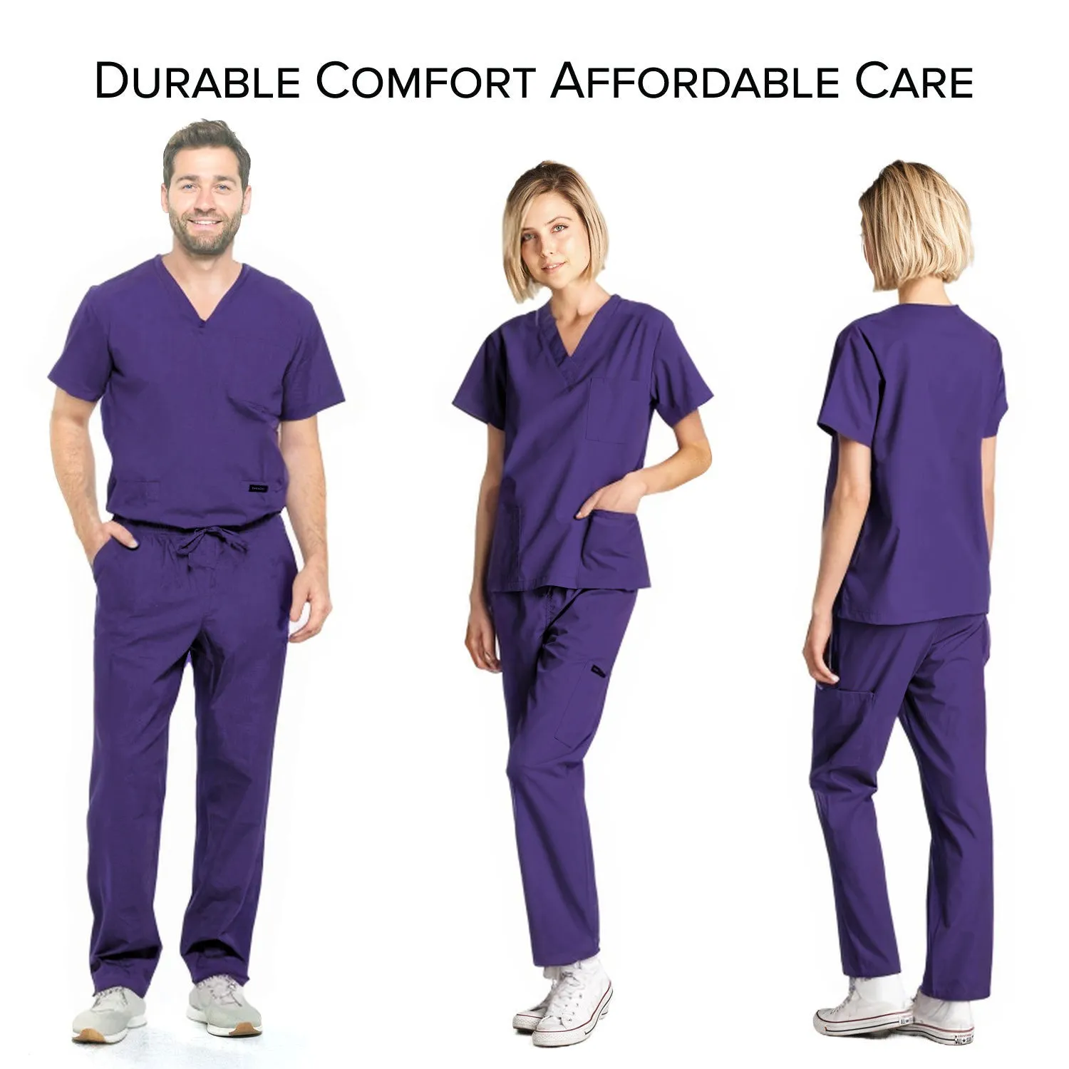 Unisex Medical Scrub Sets Cotton Blended (KV10005000)