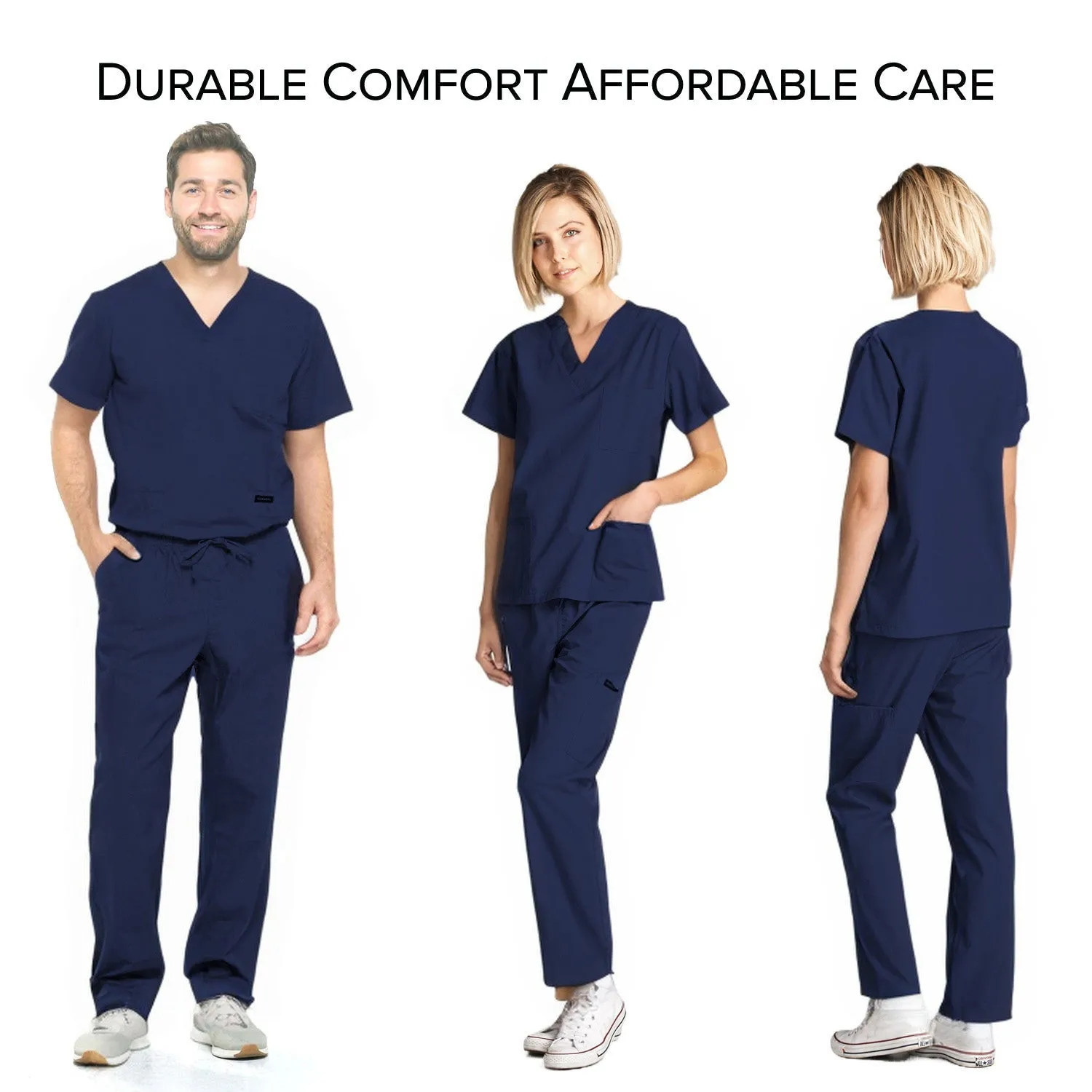 Unisex Medical Scrub Sets Cotton Blended (KV10005000)
