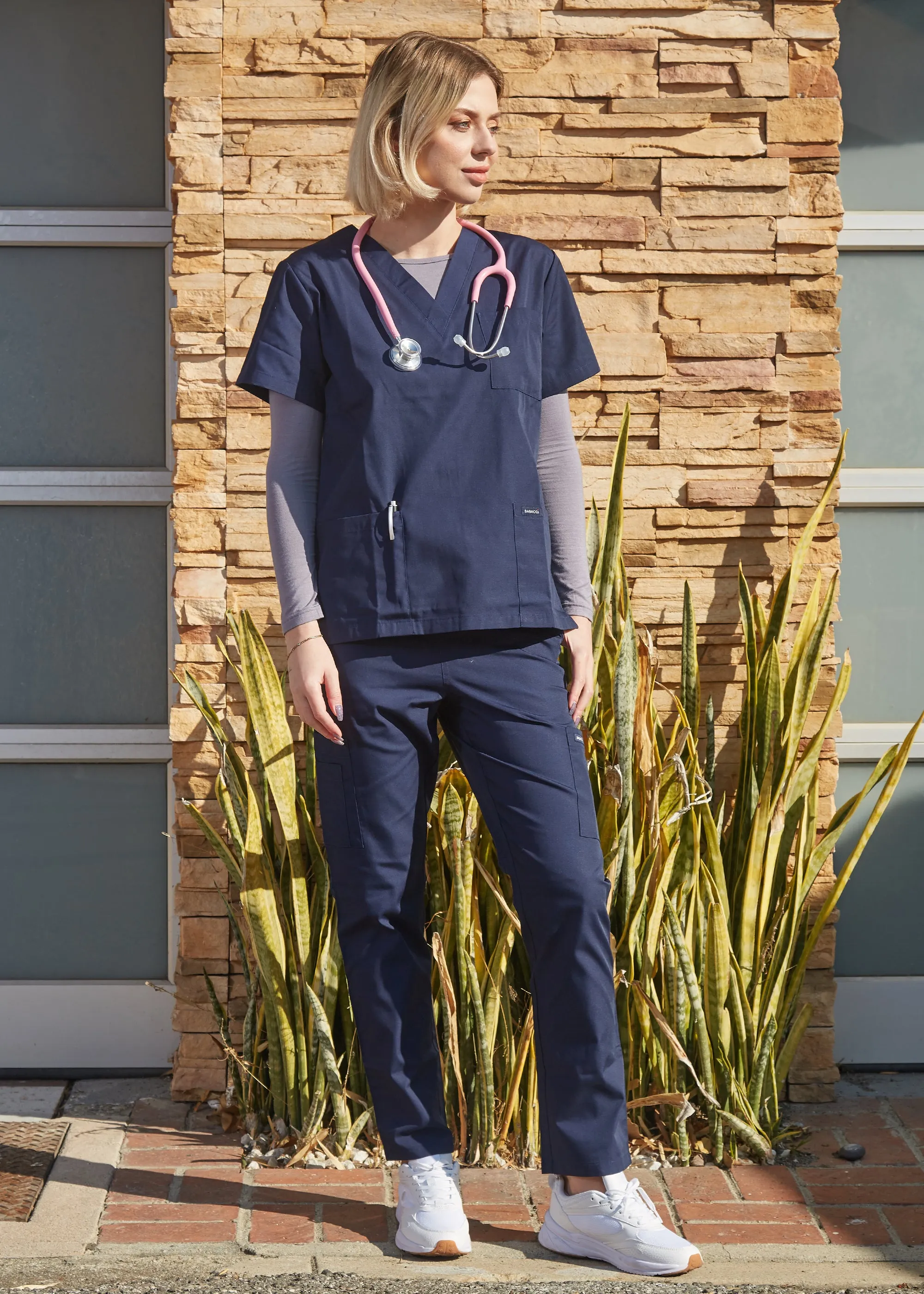 Unisex Medical Scrub Sets Cotton Blended (KV10005000)