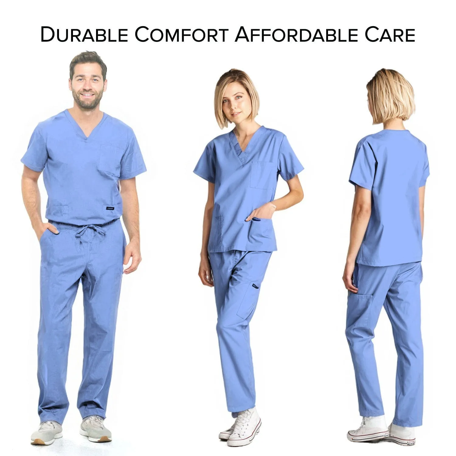 Unisex Medical Scrub Sets Cotton Blended (KV10005000)