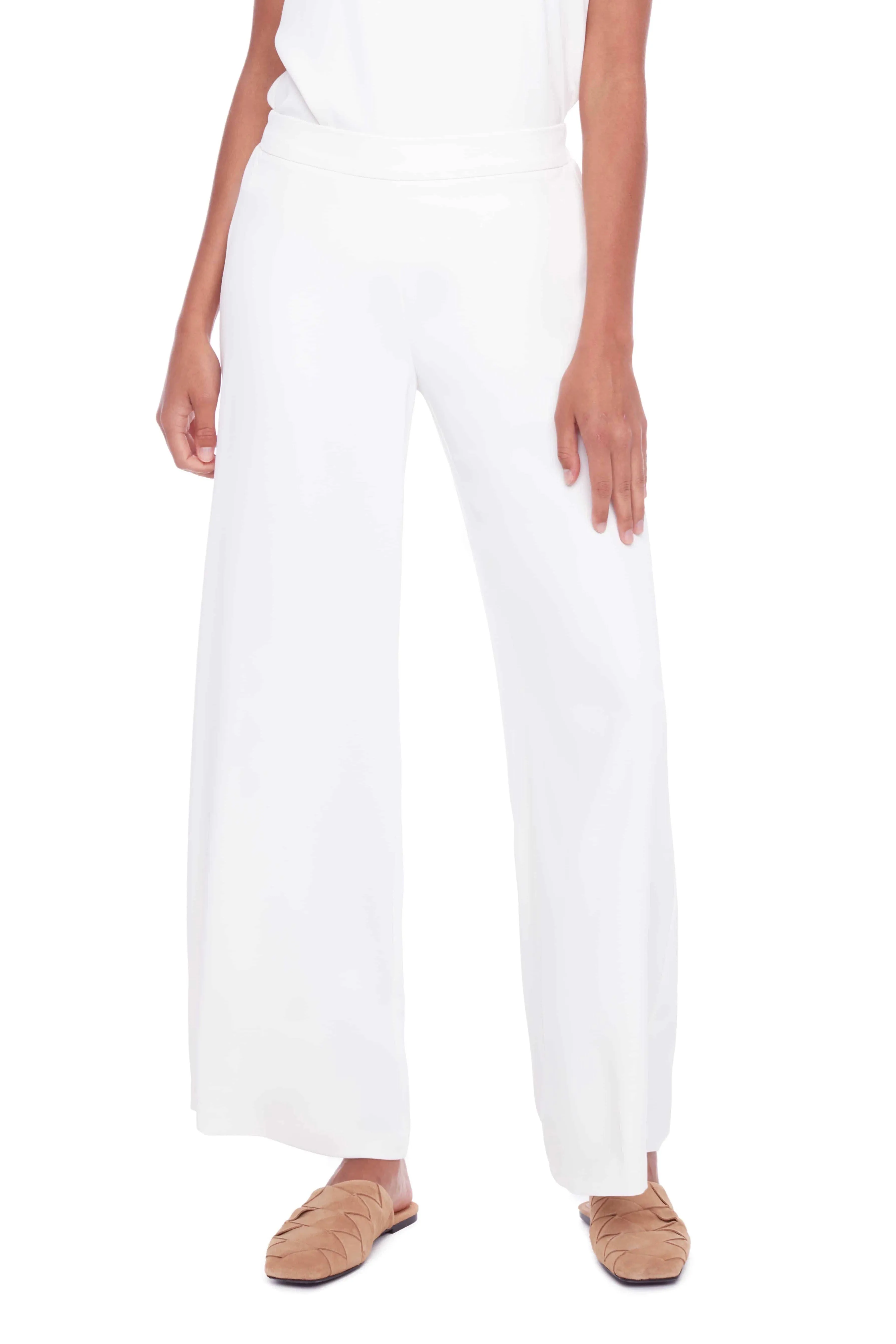 Up! Wide Leg Vegan Silk