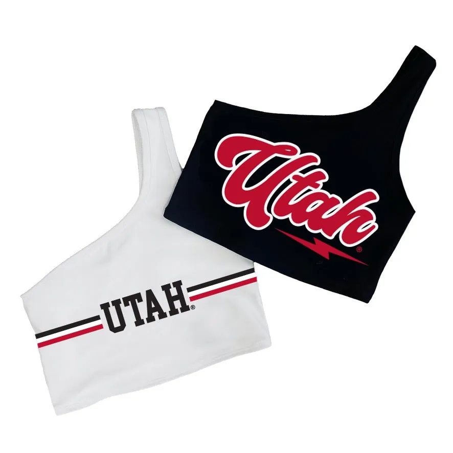 Utah Lightning One Shoulder Top