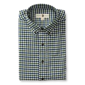 Varney Plaid Cotton Flannel Sport Shirt