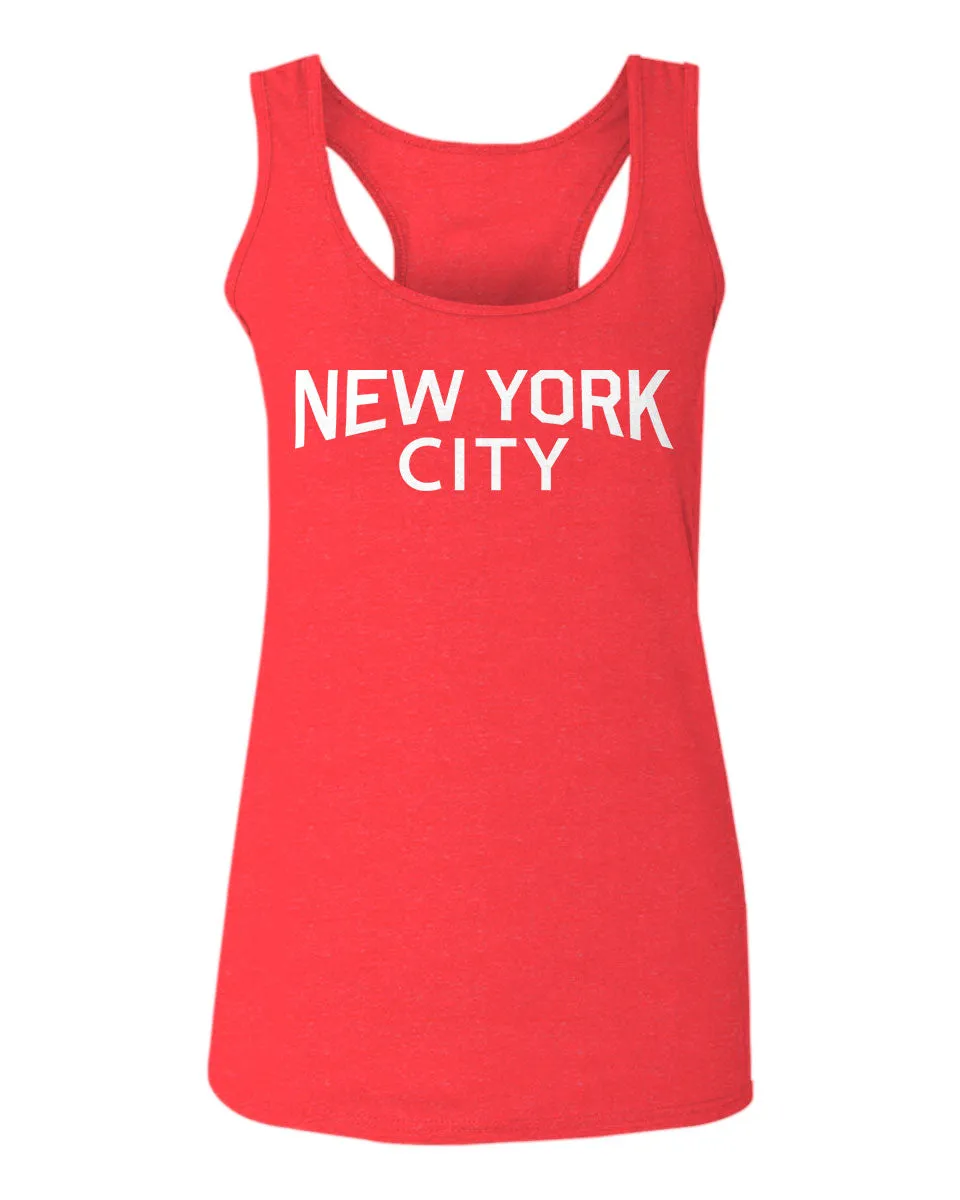 VICES AND VIRTUESS Cool Lennon Hipster Vintage Graphic New York City NYC Printed  women's Tank Top sleeveless Racerback