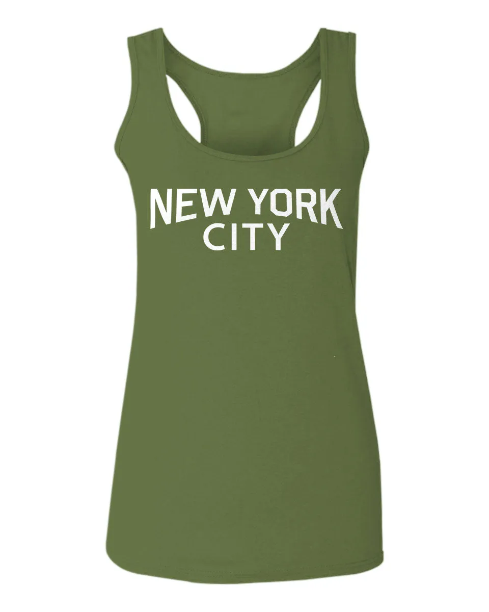 VICES AND VIRTUESS Cool Lennon Hipster Vintage Graphic New York City NYC Printed  women's Tank Top sleeveless Racerback