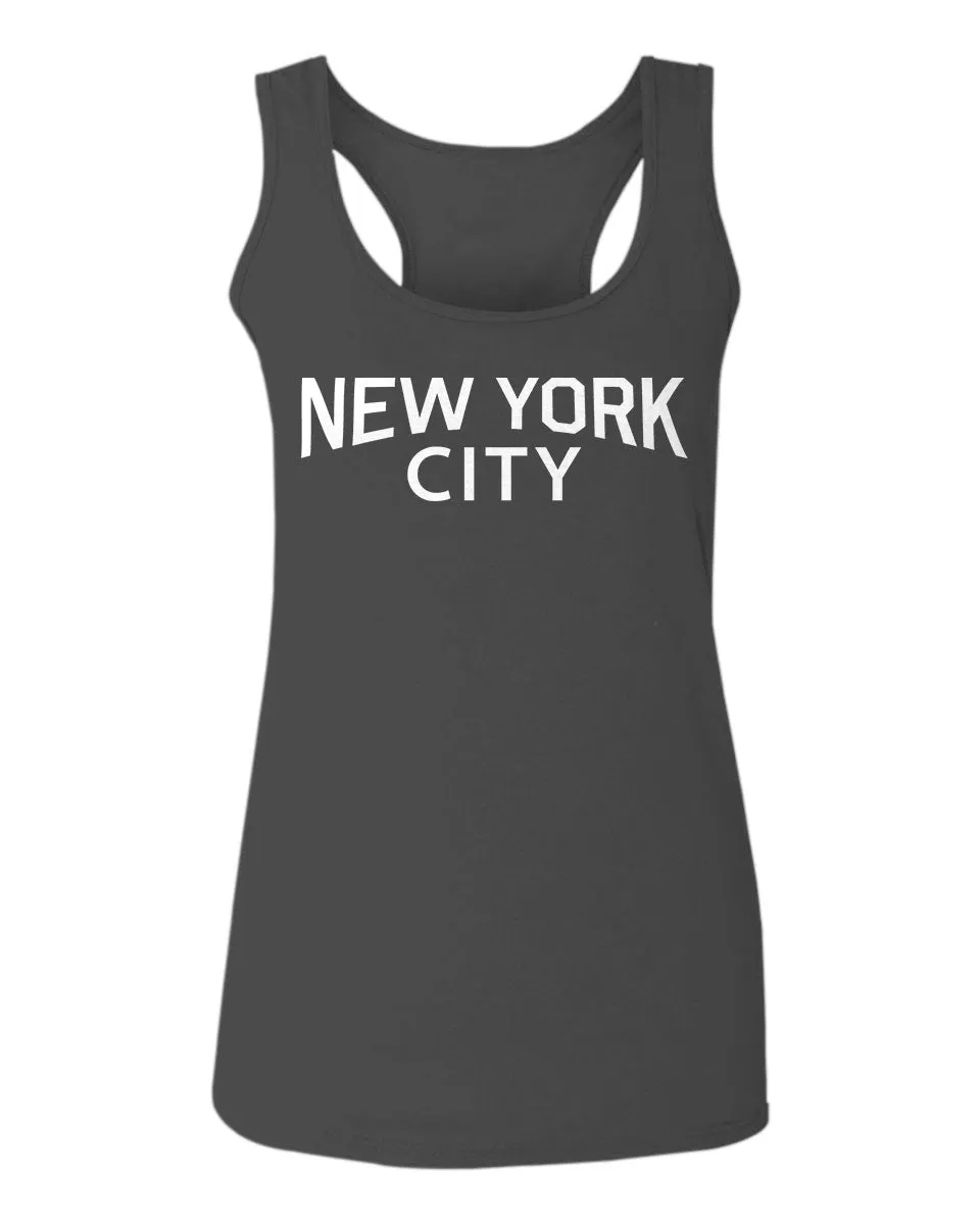 VICES AND VIRTUESS Cool Lennon Hipster Vintage Graphic New York City NYC Printed  women's Tank Top sleeveless Racerback